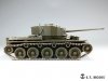 E.T. Model P35-068 British A34 Comet Cruiser Tank Workable Track For TAMIYA Kit ( 3D Printed ) 1/35